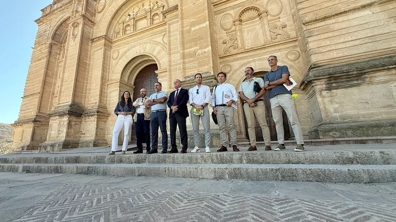 Arranca la restauración de la Real Colegiata de Santa María la Mayor de Antequera