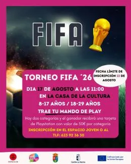 Esquivias celebra su Torneo FIFA '26 con premios en tarjetas de PlayStation