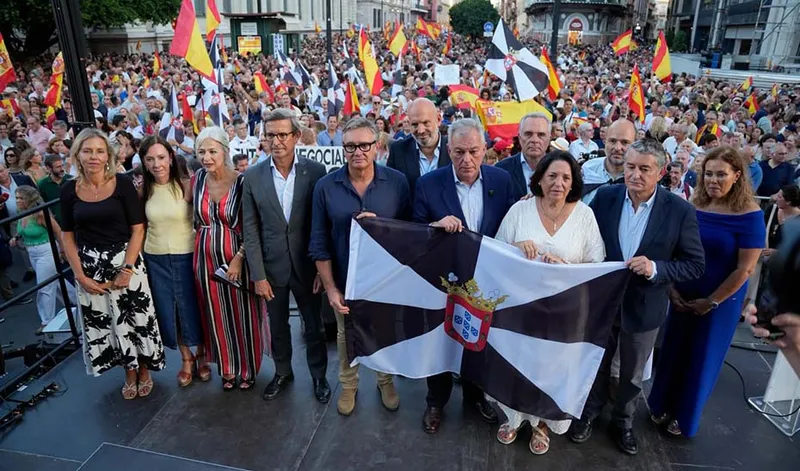 Junta de Andalucía muestra su apoyo a Ceuta con actos institucionales en varias provincias