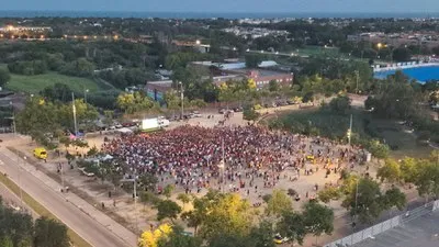 Castelldefels instala pantalla gigante para la semifinal del Mundial de fútbol
