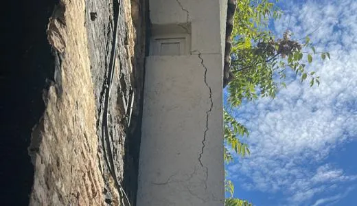 Tudela derriba la garita del antiguo convento de San Francisco por riesgo de ruina
