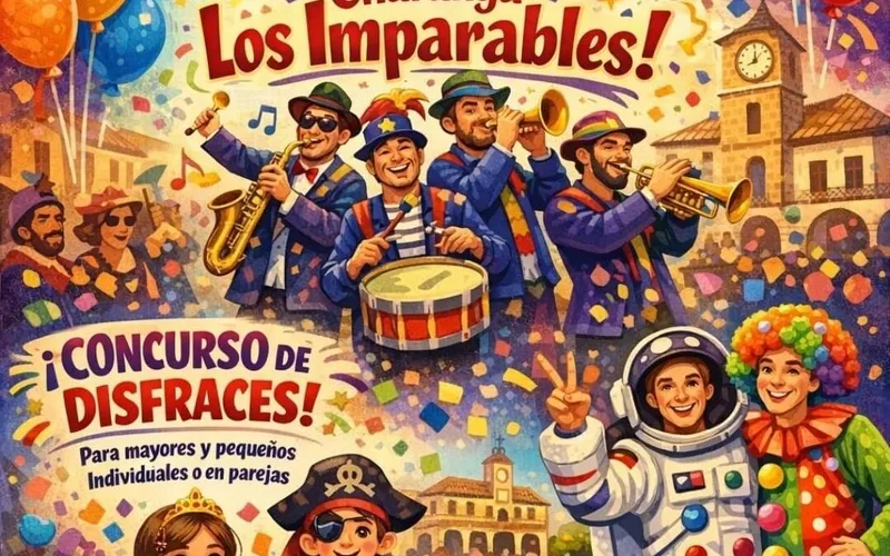 Maqueda se viste de fiesta para celebrar su Gran Día de Carnaval el 21 de febrero