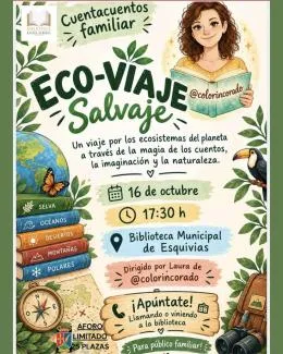 Esquivias celebra un cuentacuentos familiar sobre ecosistemas y naturaleza