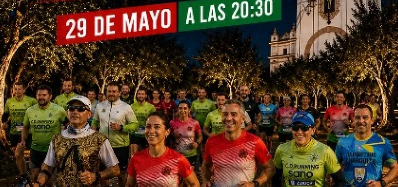 Tomares celebra una carrera nocturna en el Parque Olivar del Zaudín el 29 de mayo