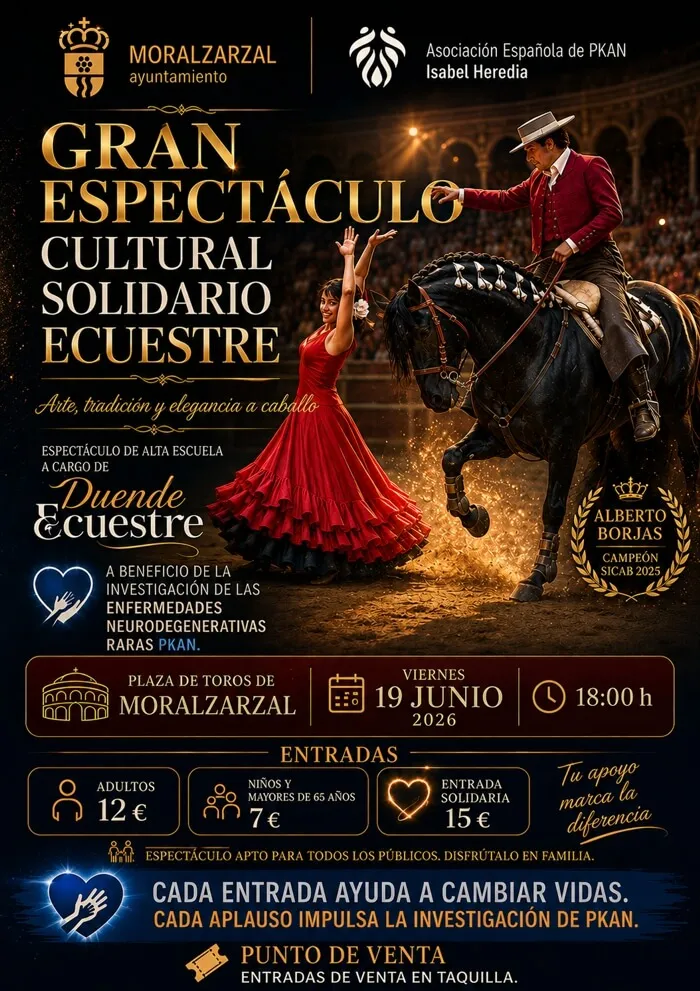 Moralzarzal acoge un Espectáculo Ecuestre Cultural y Solidario el 19 de junio
