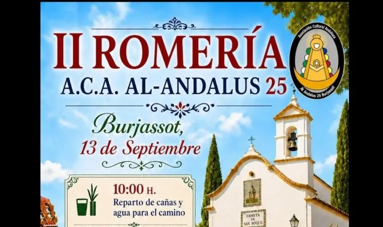 Burjassot celebra su II Romería a la Virgen del Rocío el 13 de septiembre