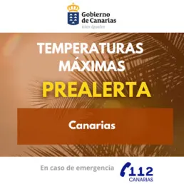 Telde activa la prealerta por altas temperaturas este lunes