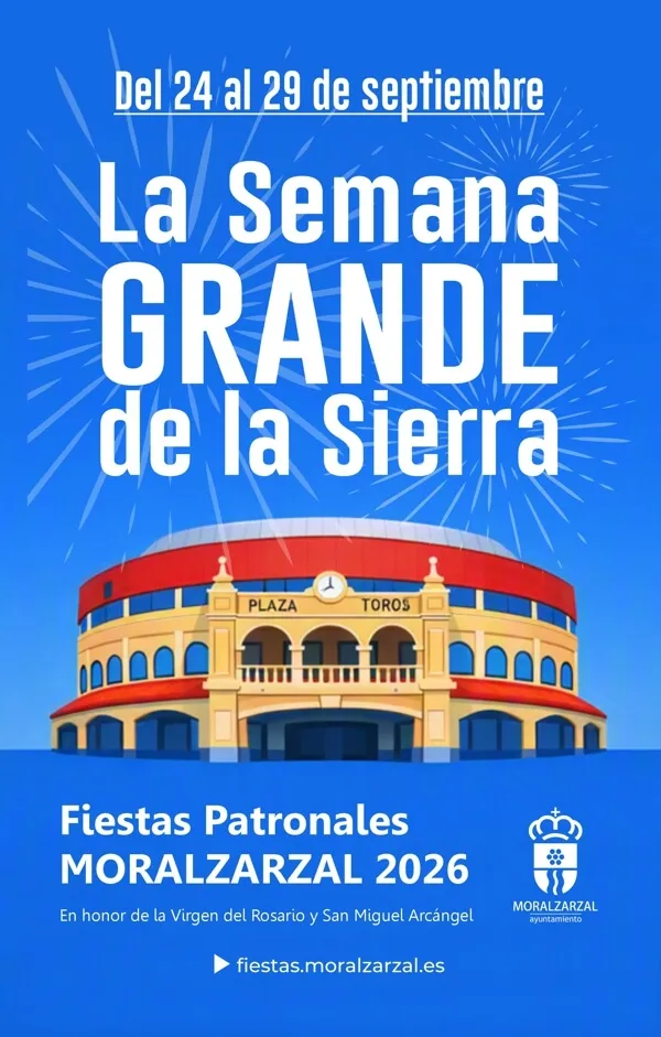 Moralzarzal celebra sus Fiestas Patronales del 24 al 29 de septiembre
