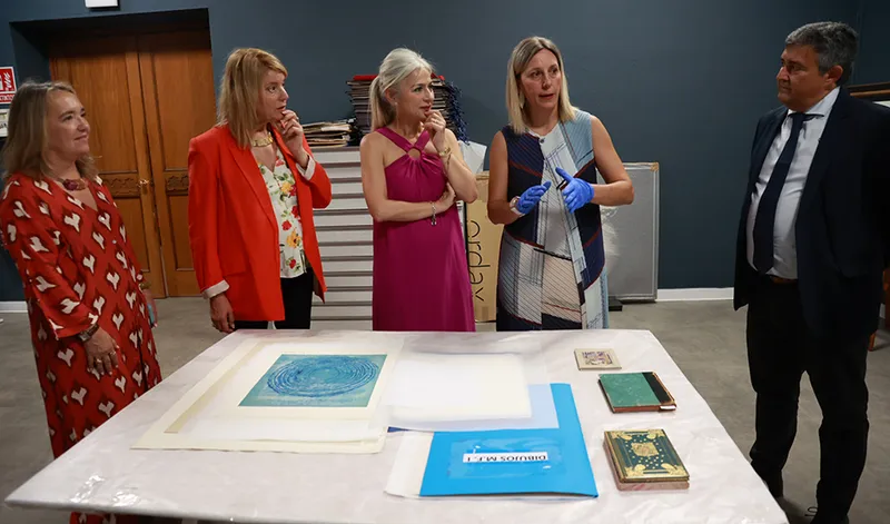 El Museo de Huelva avanza en la catalogación de la colección José Caballero