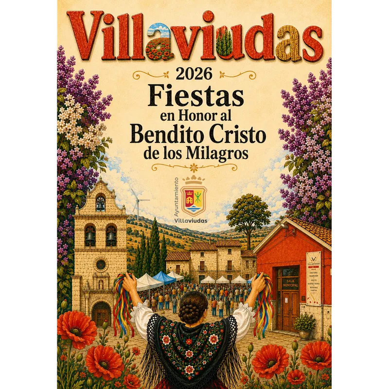 Villaviudas se viste de fiesta para honrar al Bendito Cristo de los Milagros