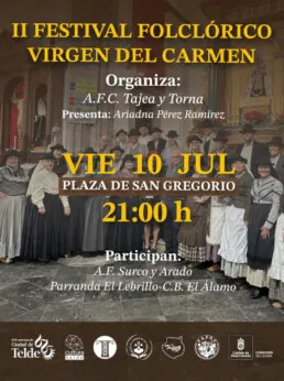 Telde celebra el II Festival del Carmen con música y folclore canario gratuito
