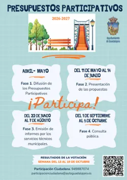 Guadalajara abre la participación ciudadana para los presupuestos de 2026-2027
