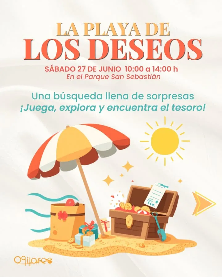 Ogíjares transforma el Parque San Sebastián en una playa para premiar las compras locales