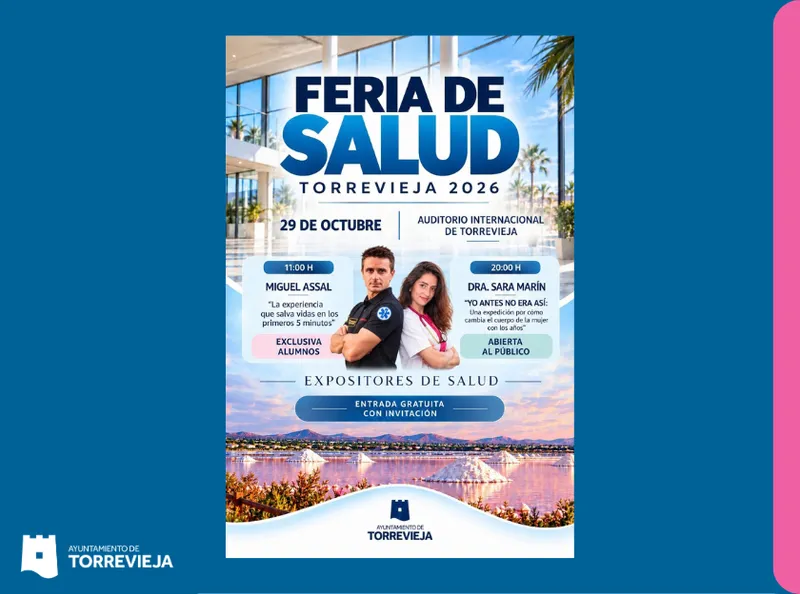 Torrevieja celebra su I Feria de Salud para fomentar hábitos saludables