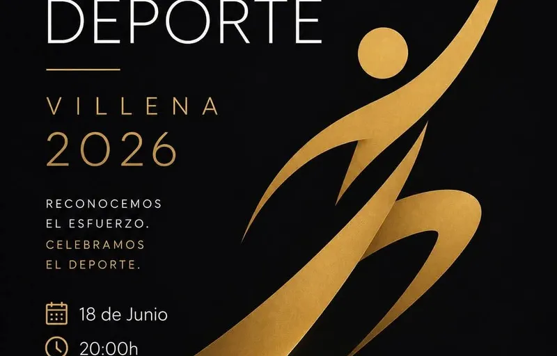 Villena celebra su Gala del Deporte el 18 de junio en el Teatro Chapí