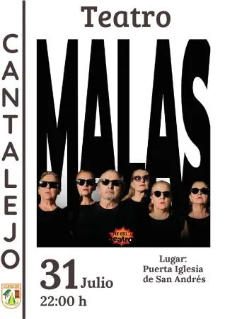 Cantalejo acoge la lectura dramatizada de 'Malas', un juicio a personajes femeninos icónicos