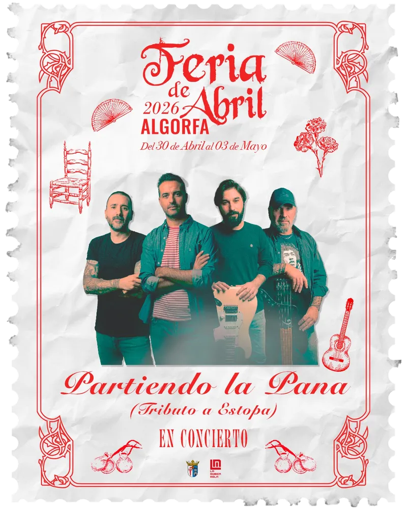 Algorfa celebra su Feria de Abril con la actuación de Partiendo la Pana