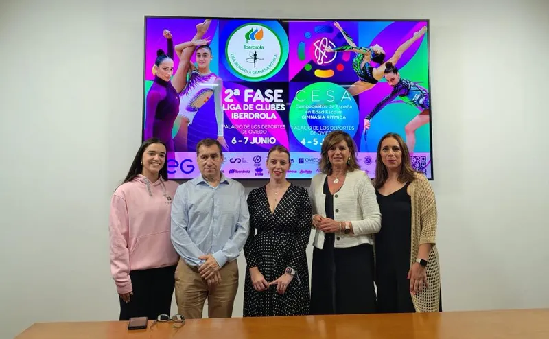 Oviedo acoge el Campeonato de España de Gimnasia Rítmica y la Liga Iberdrola