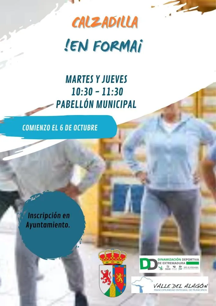 Calzadilla en Forma: nuevas clases deportivas para adultos y niños en octubre