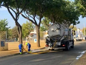 Écija ultima la puesta a punto de las redes de agua y alcantarillado para la Real Feria