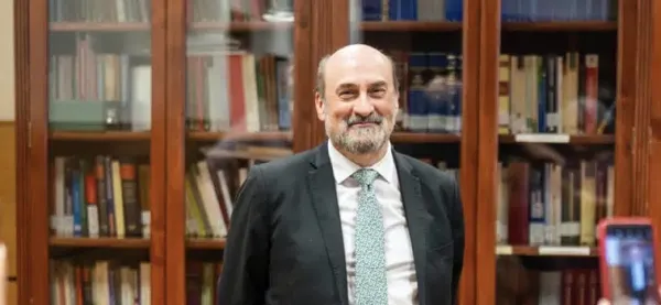 Miguel Ángel Valverde felicita a Luis Casero por su nombramiento como presidente de la Audiencia Provincial de Ciudad Real