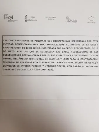 Villacastín abre dos convocatorias de empleo para operarios y trabajadores desempleados