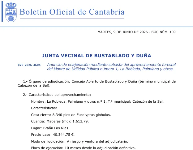 Cabezón de la Sal concede licencia de primera ocupación a una vivienda unifamiliar en Periedo