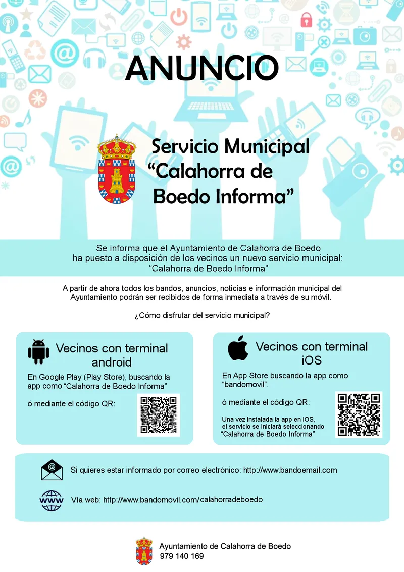 Calahorra de Boedo lanza su aplicación móvil para notificaciones ciudadanas