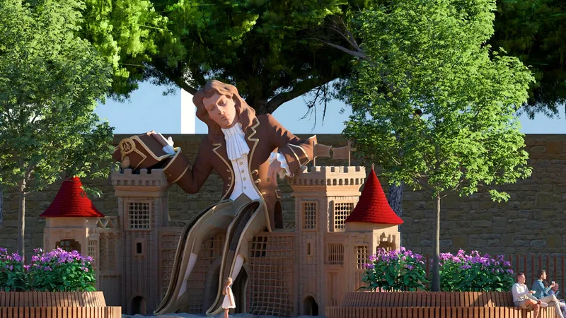 Valencia estrena el parque infantil 'El Lilliput de Gulliver' en el Jardín del Túria
