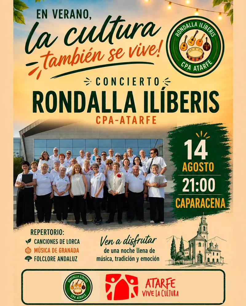 La Rondalla Ilíberis llena de folclore las noches de verano en Caparacena