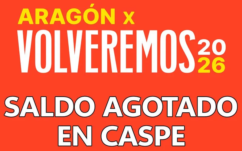 Caspe agota el saldo del primer tramo de la campaña "Volveremos 2026"