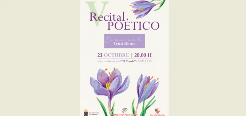 Tomares celebra el V Recital de Poesía en memoria de Trini Reina