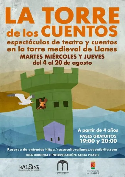 Llanes celebra 'La Torre de los Cuentos' para público familiar en agosto