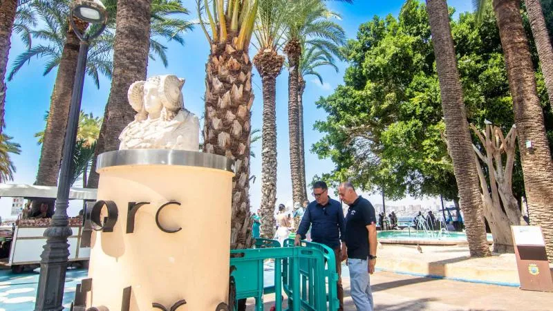 Benidorm renueva palmeras en puntos clave de la ciudad