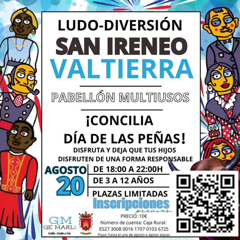 Valtierra organiza Ludochiki para el Día de las Peñas con juegos infantiles
