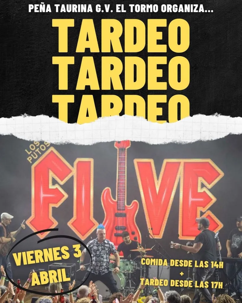 La peña taurina de El Tormo celebra la Pascua con comida popular y música en directo