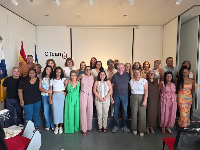 Candelaria clausura proyecto de empleo y formación para 25 personas