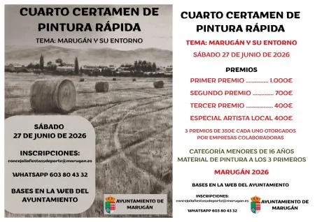 Marugán celebra el IV Certamen de Pintura Rápida