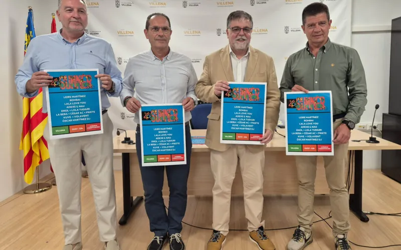 Villena se prepara para el verano con la tercera edición de 'Los 40 Summer Live'