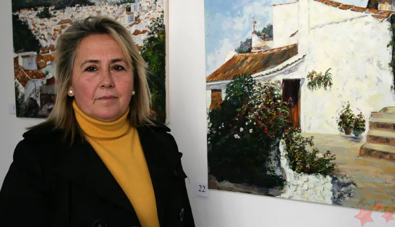 María Marchán Fernández expone su obra pictórica en Ubrique