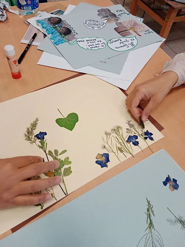 Huesca clausura "Flores en el asfalto", proyecto de arte y naturaleza para jóvenes en riesgo