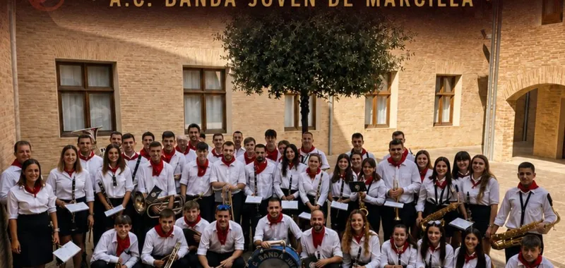 La Banda Joven de Marcilla ofrece su concierto prefiestas el 22 de agosto