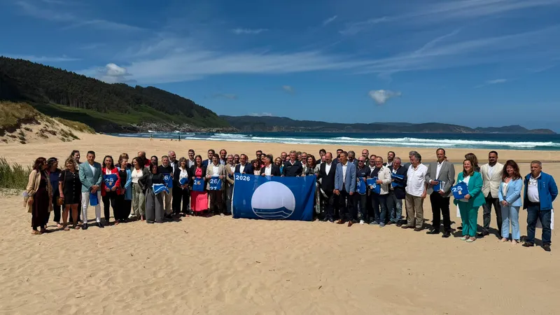 Sanxenxo reafirma su liderazgo nacional con 18 banderas azules y amplía sus reconocimientos