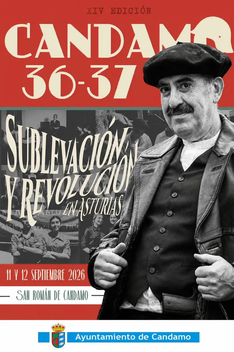 Candamo revive la sublevación y revolución de Asturias en su XIV edición