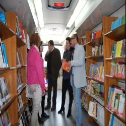 El bibliobús de Soria acerca la cultura a 116 pueblos cada quince días