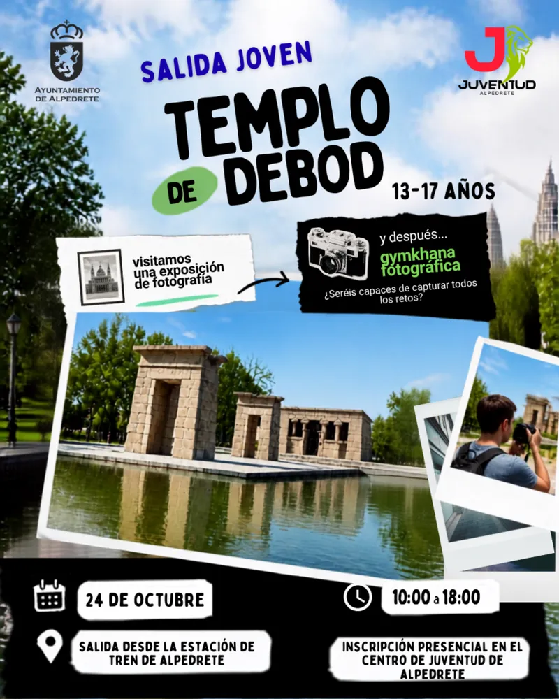 Juventud de Alpedrete viaja a Madrid para una excursión cultural y taller fotográfico