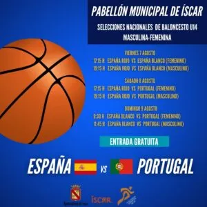 Íscar acoge la concentración de las selecciones españolas de baloncesto U12 y U13