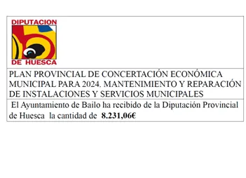 Bailo destina fondos provinciales a la mejora de infraestructuras y servicios municipales