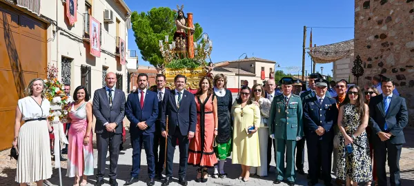Bolaños de Calatrava celebra sus fiestas patronales con la singular Procesión de las Alabardas
