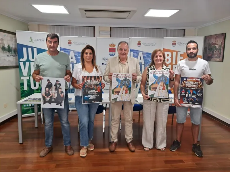 Laguna de Duero celebra sus fiestas patronales con conciertos, encierros y un pregón especial